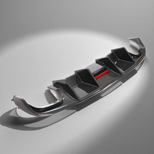 Carbon Fiber Rear Diffuser - Audi S4 B8 & A4 Sport Sedan (2008-2013)