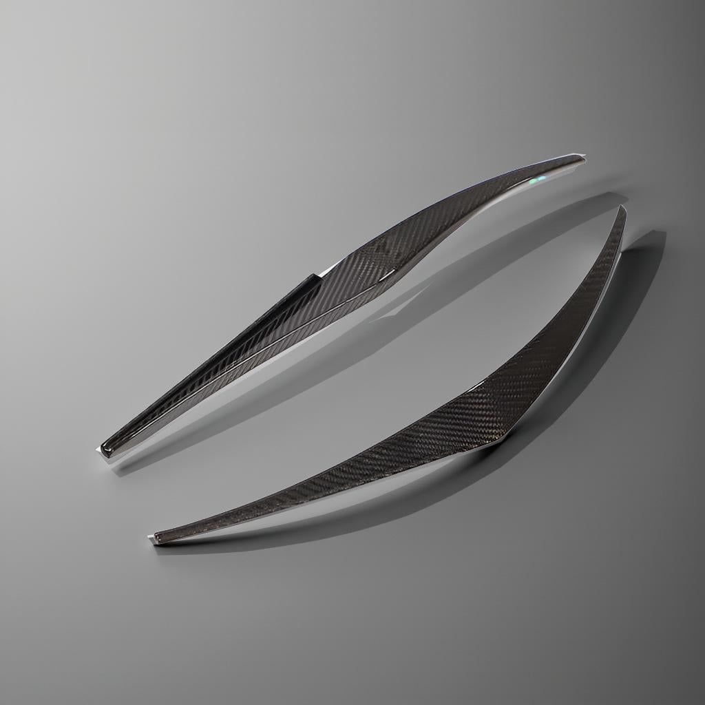 Porsche 911 991 GT3 Coupe Dry Carbon Front Bumper Fins (2014-2016)