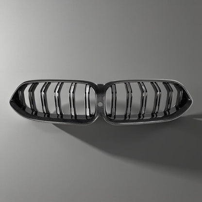 Carbon Fiber Front Kidney Grille for BMW 8 Series G14, G15 & G16 (2020-2021)