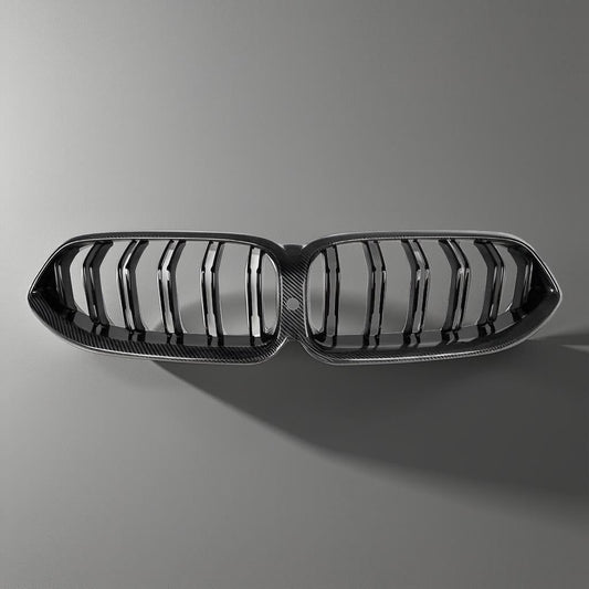 Carbon Fiber Front Kidney Grille for BMW 8 Series G14, G15 & G16 (2020-2021)