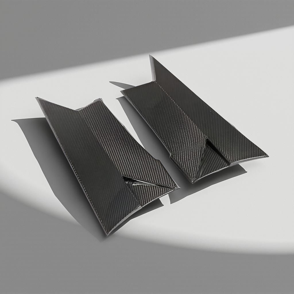 Carbon Side Door Scoops & Skirts for Mercedes-Benz C63 AMG Coupe (W205, 2014-2017)