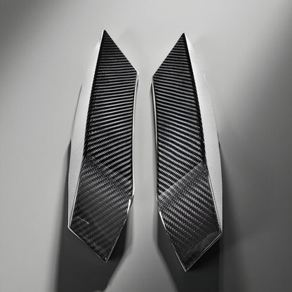 Carbon Fiber Front Bumper Splitter & Canards for BMW M3 F80 & M4 F82/F83 (2014-2019) Cupwing Winglets Vent Flaps