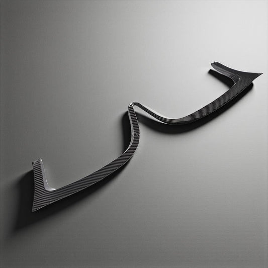 Mercedes A-Class W176 A45 AMG Side Fin Molding Trims (2014-2015)