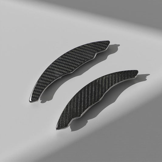 Dry Carbon Fiber Paddle Shift Extensions - VW Golf 7 R-Line, GTI, Polo GTI, GTS