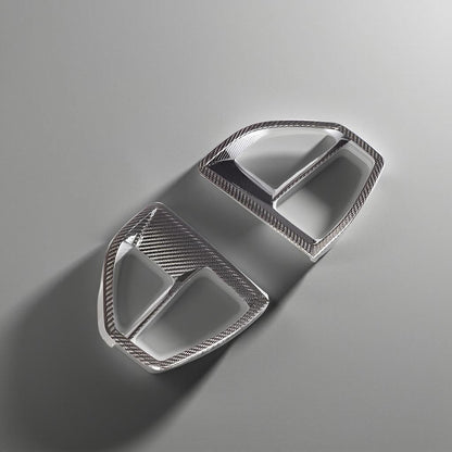 P Style Autoclave Dry Carbon Fiber Front Bumper Air Vents for BMW X5 G05 M Sport 2019 to 2020