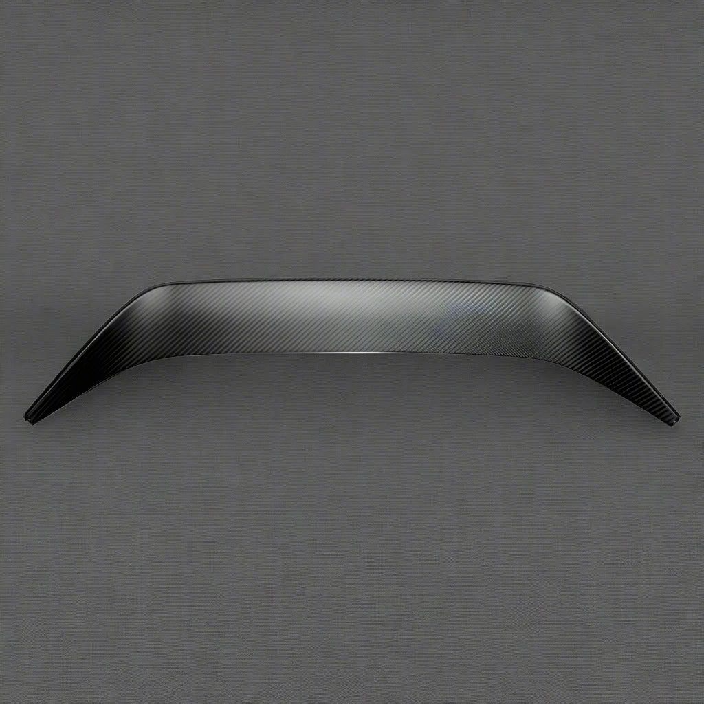 Matte Carbon Fiber Front Grille Bumper Add-On Trim - GTR R35
