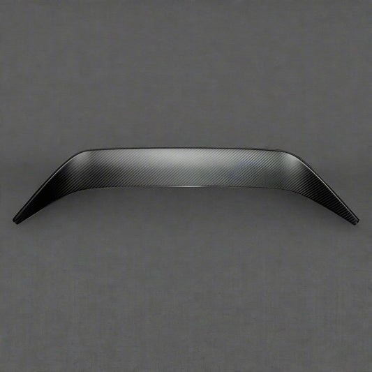 Matte Carbon Fiber Front Grille Bumper Add-On Trim - GTR R35