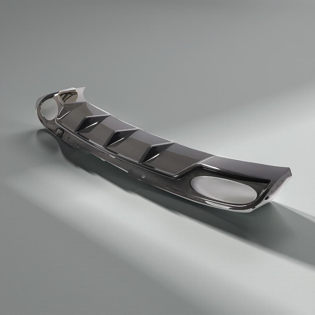Carbon Fiber Rear Lip Spoiler for Bentley Continental GT Coupe 2-Door (2012-2013)