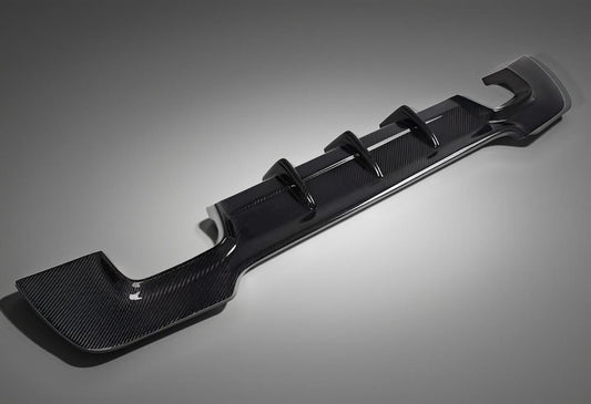 Carbon Fiber Rear Diffuser Spoiler for BMW 3 Series E92 & E93 M-Tech 335i (2008-2013)
