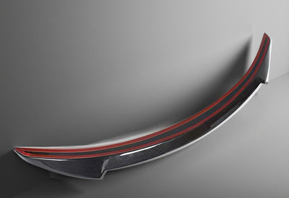 Carbon Fiber Rear Spoiler Wing for Tesla Model S Sedan 2012-2019 P85