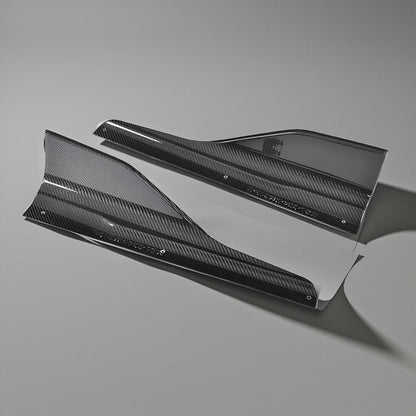 Carbon Fiber Side Skirt Splitters for BMW M2 Competition (2016-2019)