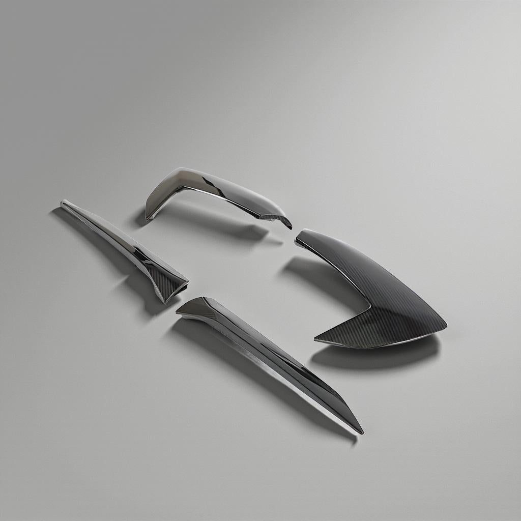 Carbon Fiber Side Fender Vent Trim for Chevrolet Corvette C8 Stingray Z51 (2020-2023)