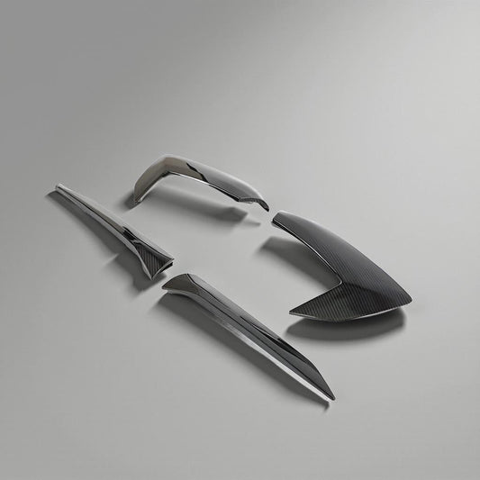 Carbon Fiber Side Fender Vent Trim for Chevrolet Corvette C8 Stingray Z51 (2020-2023)