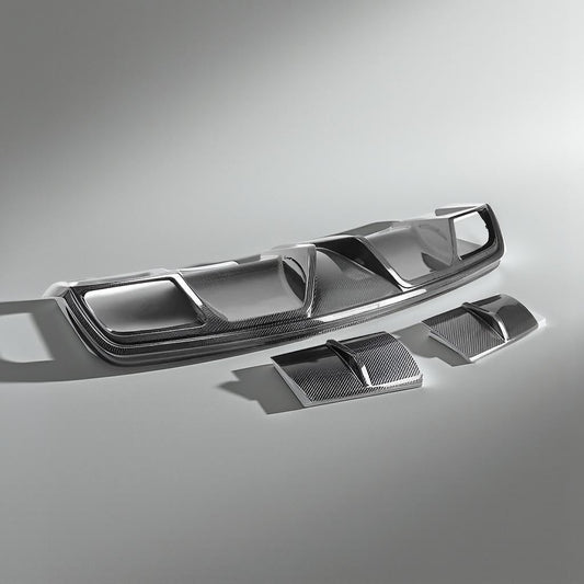 Carbon Fiber Rear Diffuser - Mercedes-Benz CLA C117 (Fits CLA250/CLA260/CLA45)