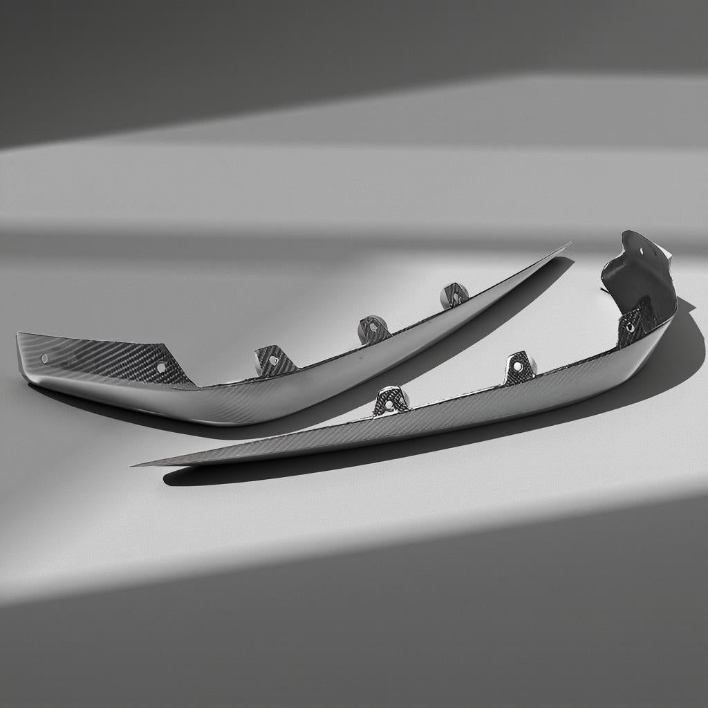 Mercedes-Benz CLS-Class W218 AMG Carbon Canards for CLS63 Front Bumper (15-17)