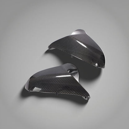 Dry Carbon Fiber Side Mirror Cover Caps for BMW 2, 3 & 4 Series (M3, M4 & M2C) F80, F82, F83 & F87 2018-2020