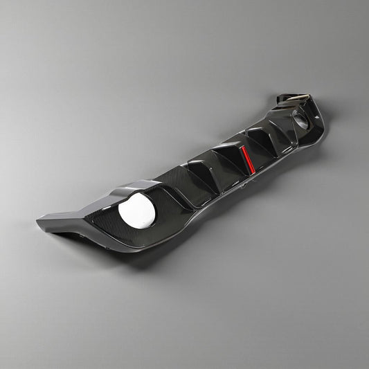 MK8 Carbon Fiber Rear Lip Diffuser for Volkswagen Golf 8 GTI 2021-2022