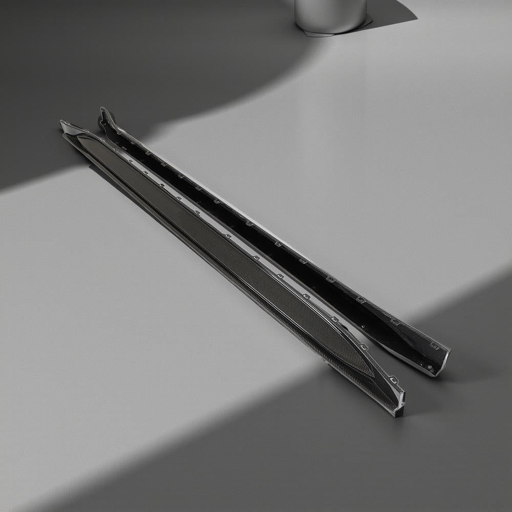 Carbon Fiber M3 G80 Custom Side Skirt Kit for BMW M3 Competition (2021-2023)