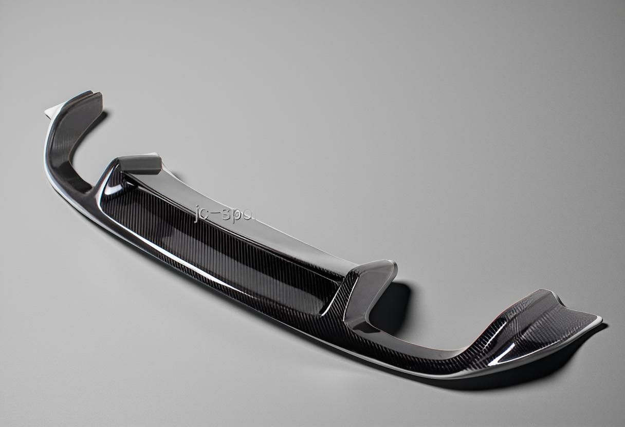 VW Scirocco Carbon Fiber Rear Bumper Lip Diffuser
