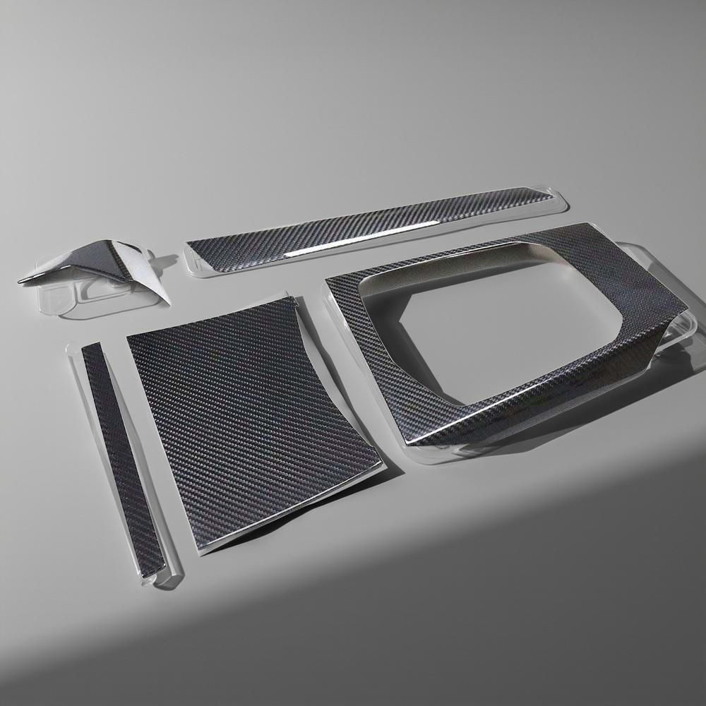 Carbon Fiber Interior Accessories Center Console Trim for BMW G80 M3 & G82 M4 (2021-2022) Dashboard Kit