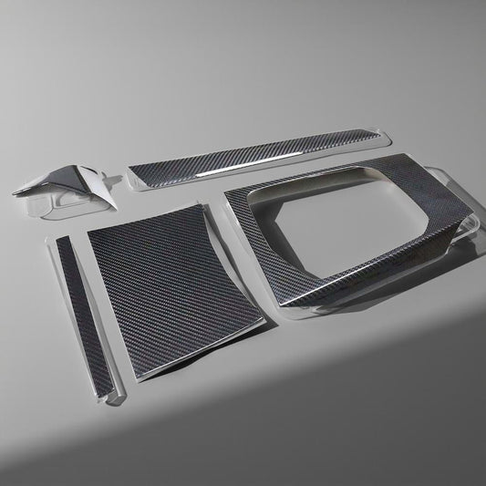 Carbon Fiber Interior Accessories Center Console Trim for BMW G80 M3 & G82 M4 (2021-2022) Dashboard Kit