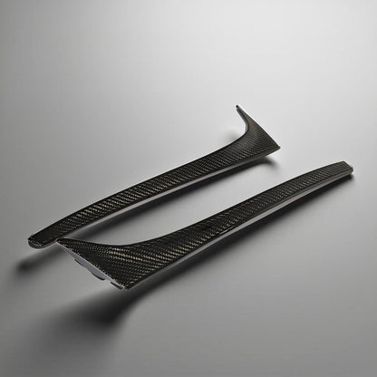 Volkswagen Golf MK7.5 Carbon Fiber Rear Side Spoiler Flaps (2014-2018)