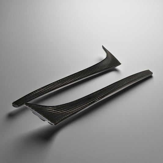 Volkswagen Golf MK7.5 Carbon Fiber Rear Side Spoiler Flaps (2014-2018)