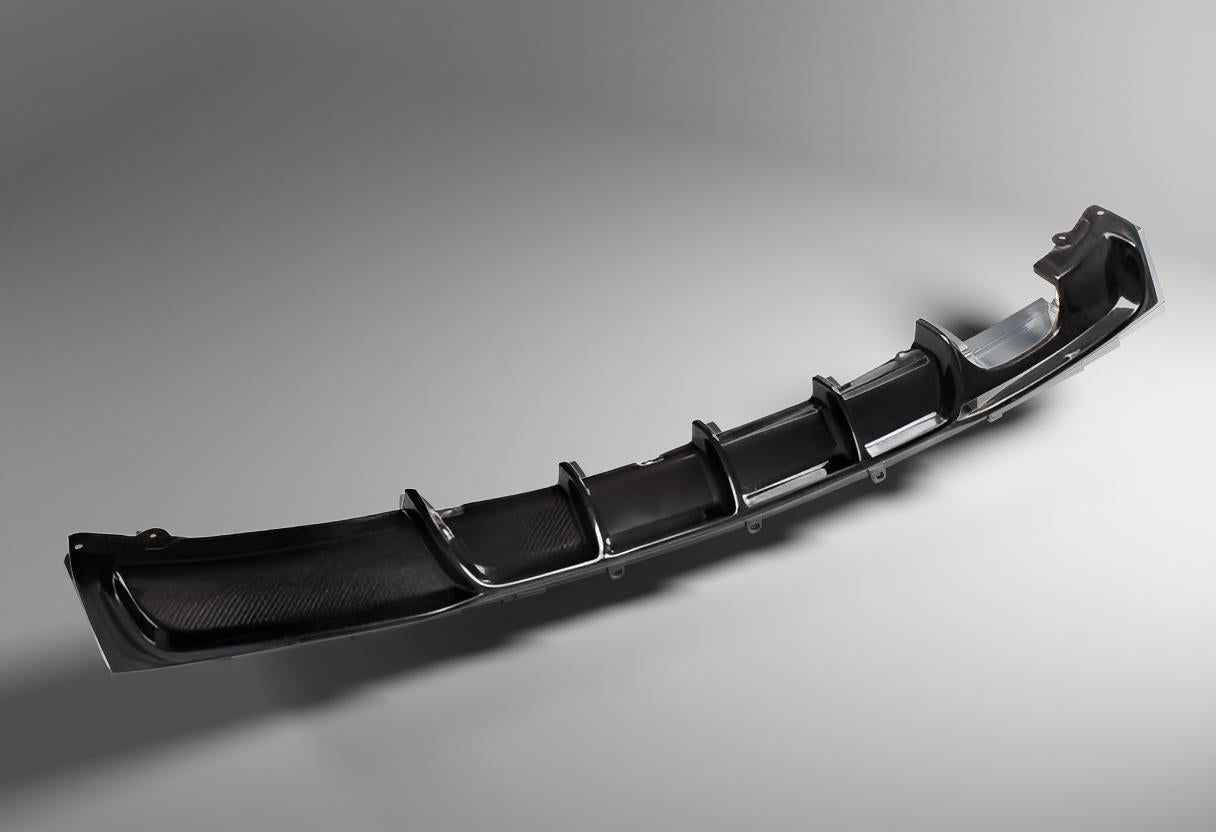 Carbon Fiber Rear Bumper Diffuser Lip Spoiler for BMW F30 320i & 325i M-Sport (2012-2018)