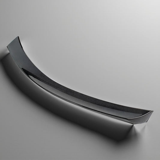 Mercedes-Benz C63 Carbon Fiber V Style Trunk Spoiler - W204 Coupe (2012)