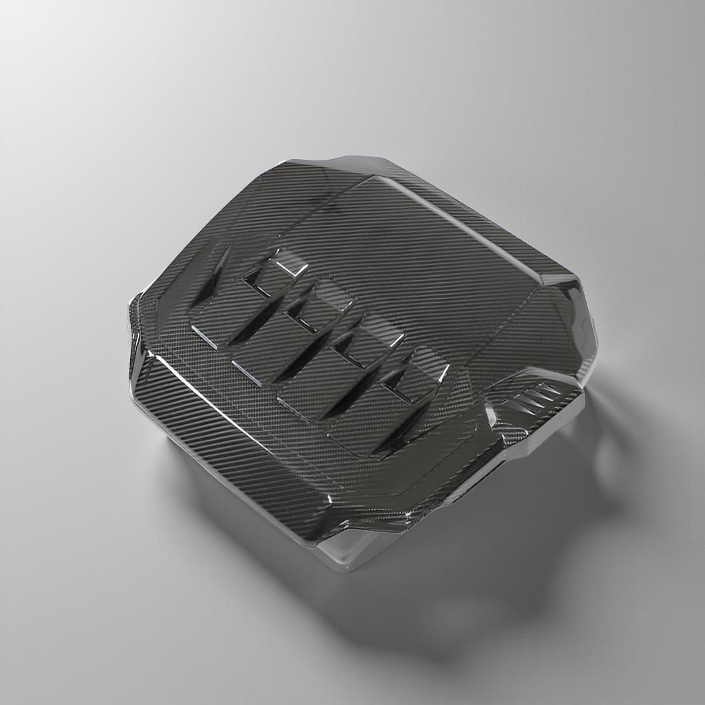 Dry Carbon Fiber Engine Cover - VW Golf MK8 GTI & Clubsport (2021-2022)