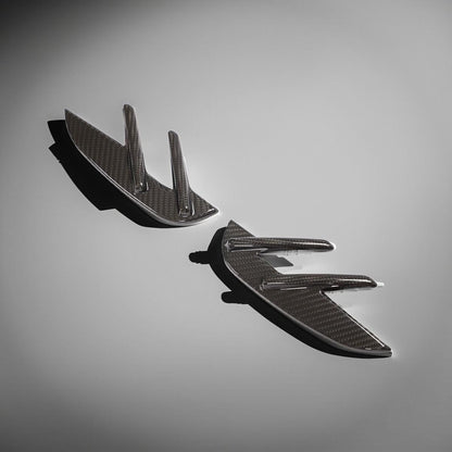 Dry Carbon Side Air Fender Vent Cover Trims for BMW 4 Series M4 G82 & G83 (2021-2022)