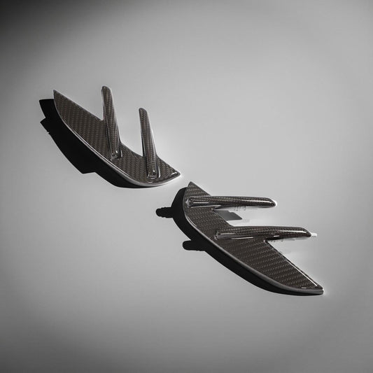 Dry Carbon Side Air Fender Vent Cover Trims for BMW 4 Series M4 G82 & G83 (2021-2022)