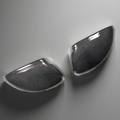 Carbon Fiber Side Wing Mirror Cover for Audi R8 Spyder Convertible Rear View