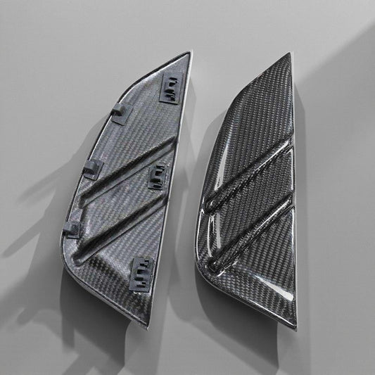 Carbon Fiber Side Fender Air Vent Trim for BMW 3 Series G80 M3 2021-2022