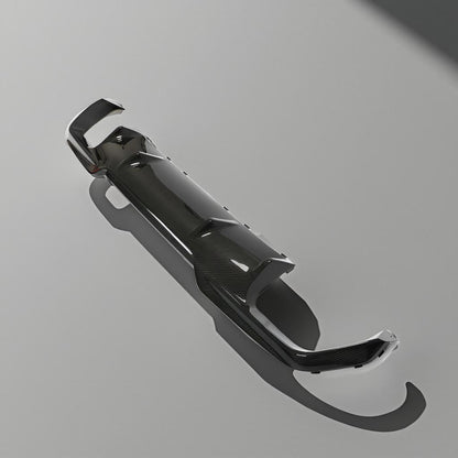 F93 M8 Gran Coupe Dry Carbon Fiber Rear Diffuser (2021-2022)