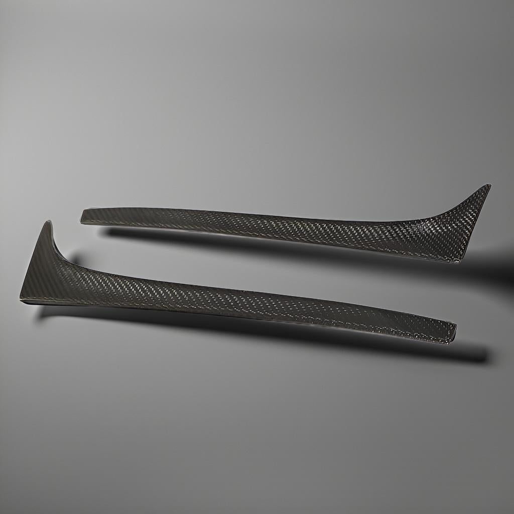Volkswagen Golf MK7.5 Carbon Fiber Rear Side Spoiler Flaps (2014-2018)