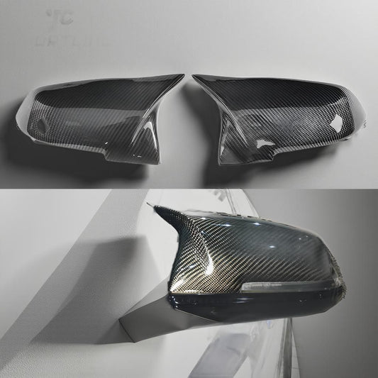 M Look Carbon Fiber Mirror Cover for BMW F20, F22, F31, F34 GT, F32 & F33 (2014-2019)
