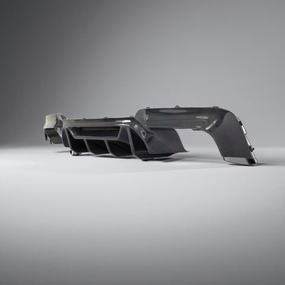 Carbon Fiber Rear Bumper Diffuser Lip Spoiler for BMW F10 & F11 & F18 M5 530i 550i (2011-2017)