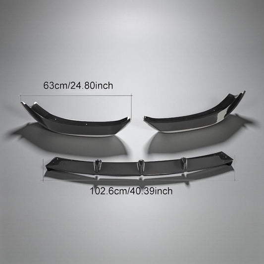 Carbon Fiber Front Splitter - Audi A3 Sedan (2017-2018)