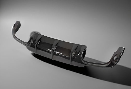 Carbon Fiber Rear Diffuser for Mercedes Benz C Class W204 C300 Sport or C63 AMG Sedan Facelift (2012-2014)
