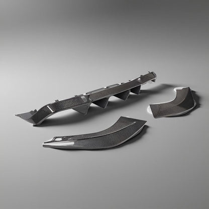 Luxury Carbon Fiber Auto Bumper Diffuser for BMW 2 Series F87 M2 & M2 Competition Coupe