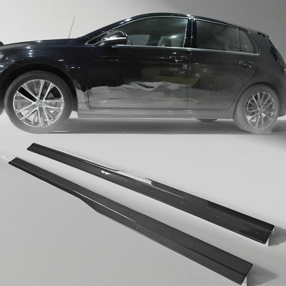Volkswagen Golf VII MK7 Carbon fiber Side Skirt Extension (2014-2019)