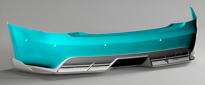 Model S Plaid Carbon Fiber Rear Diffuser (2021-2023)