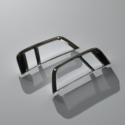 Audi R8 Carbon Fiber V10 Rear Bumper Vent & Fender Covers (2016-2018)