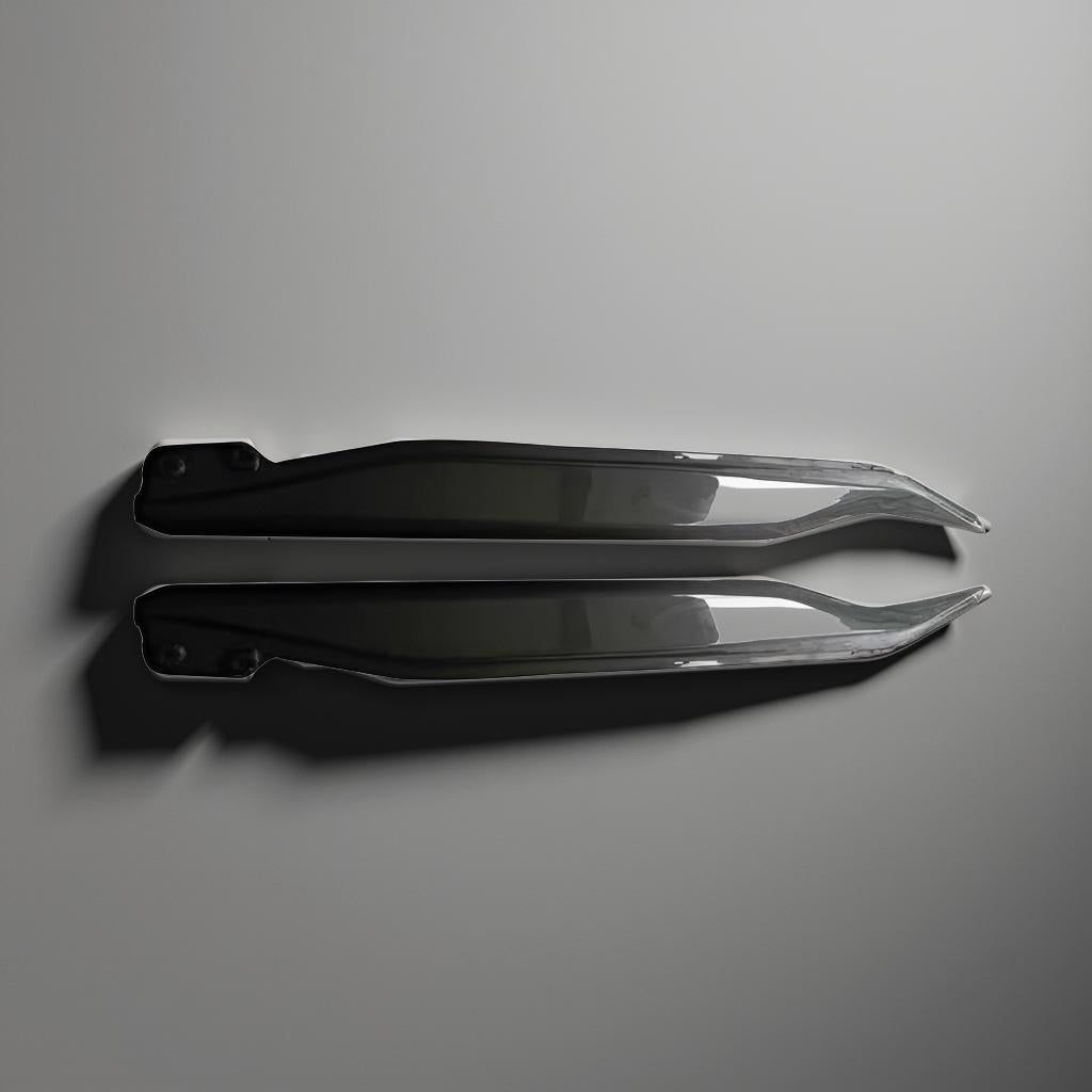 Chevrolet Corvette Stingray C7 Carbon Fiber Side Skirts Extension Splitter