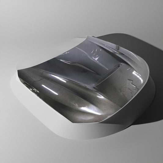 BMW G22 & G23 M440i M Sport 2-Door Dry Carbon Fiber Custom Bonnet (2020-2023)