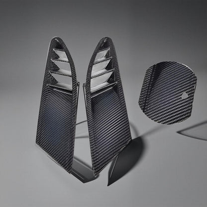 Carbon Fiber Front Bumper Air Intake Vents for Ferrari 458 Italia Coupe (2011-2013)