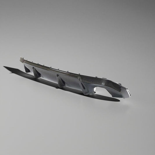 G26 Carbon Rear Diffuser Lip for BMW 4 Series 2021+ (G26 420i, 430i, 435i, M440i, 4-Door)