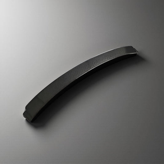 BMW F30 3 Series Rear Roof Spoiler: Carbon Fiber Wind Visor Lip for 320i, 328i, 330i & 335i Sedans (2012-2018)
