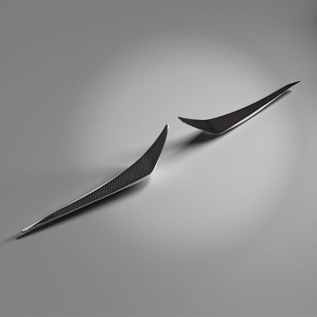 Dry Carbon Dive Planes Canard Trim for Porsche 991 911 Turbo S Cabriolet (2014-2016)